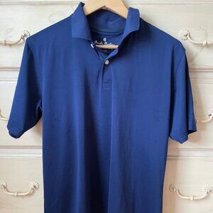 NWOT Brooks Brothers blue BOYS XL sports performance polo shirt